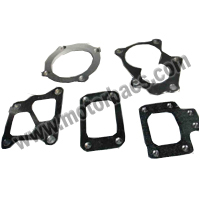 Laser cut steel flange